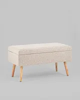 Банкетка Сторми с ящиком, бежевый УТ000039388 Stool Group Банкетка Сторми с ящиком, бежевый УТ000039388 Stool Group